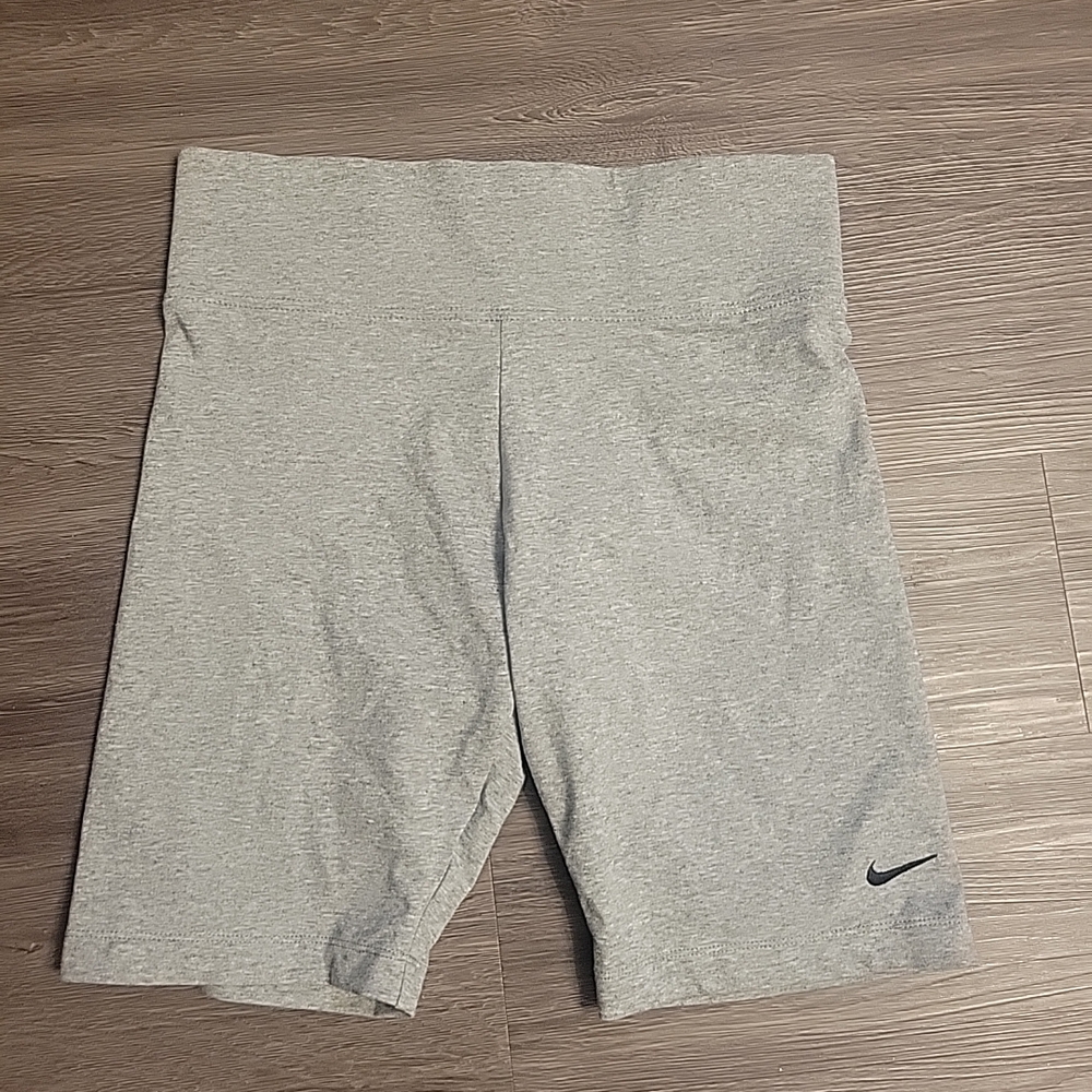 Nike Cotton Light Gray Tights  Sz Large